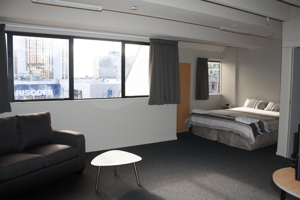 @ The Hub West Aparthotel Palmerston North Kamer foto