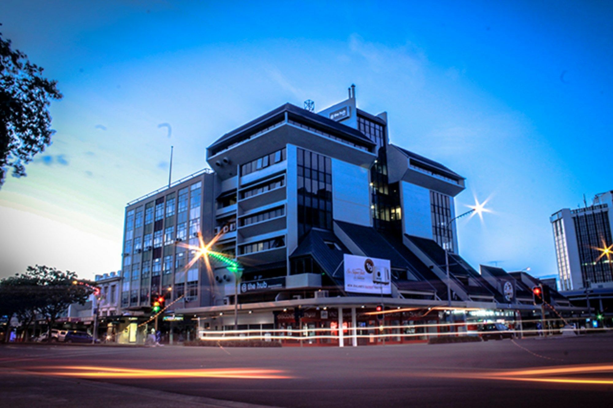 @ The Hub West Aparthotel Palmerston North Buitenkant foto